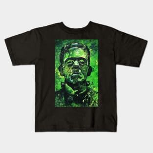 Pop Art Frankenstein Kids T-Shirt